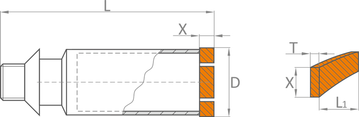 DL B E G szerszam geometria N
