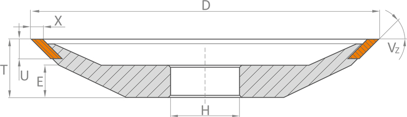 12V9 Vz szerszam geometria N