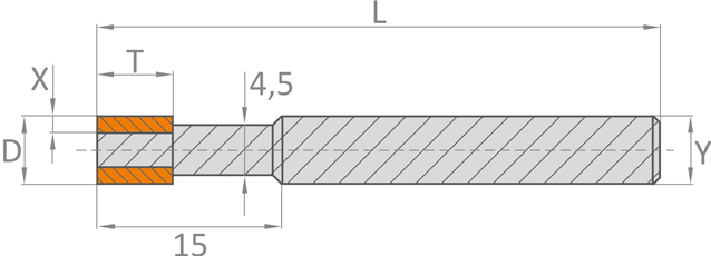US 1A1W szerszam geometria N