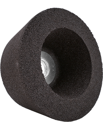 Furatbetéttel ellátott kúpos fazékkorong