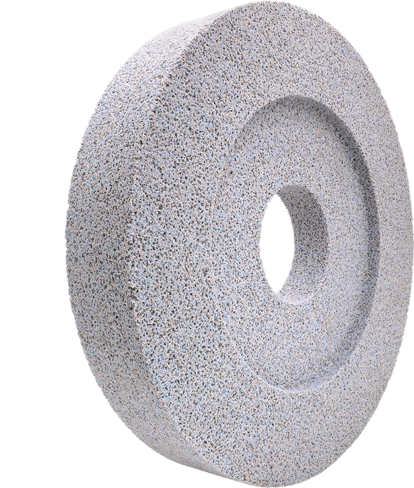 Kétoldalt mélyített köszörűkorong