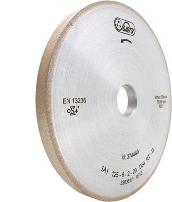 Egyenes palástfelületű szuperabrazív szerszámok 