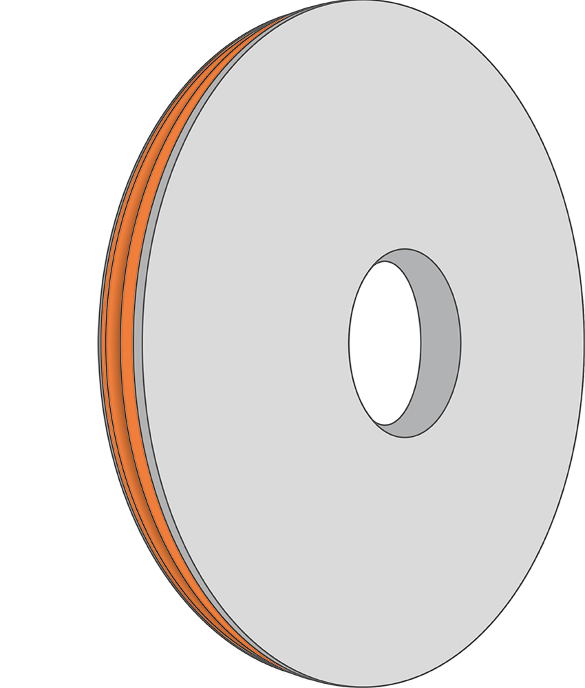 Negatív rádiusszal rendelkező szuperabrazív szerszámok