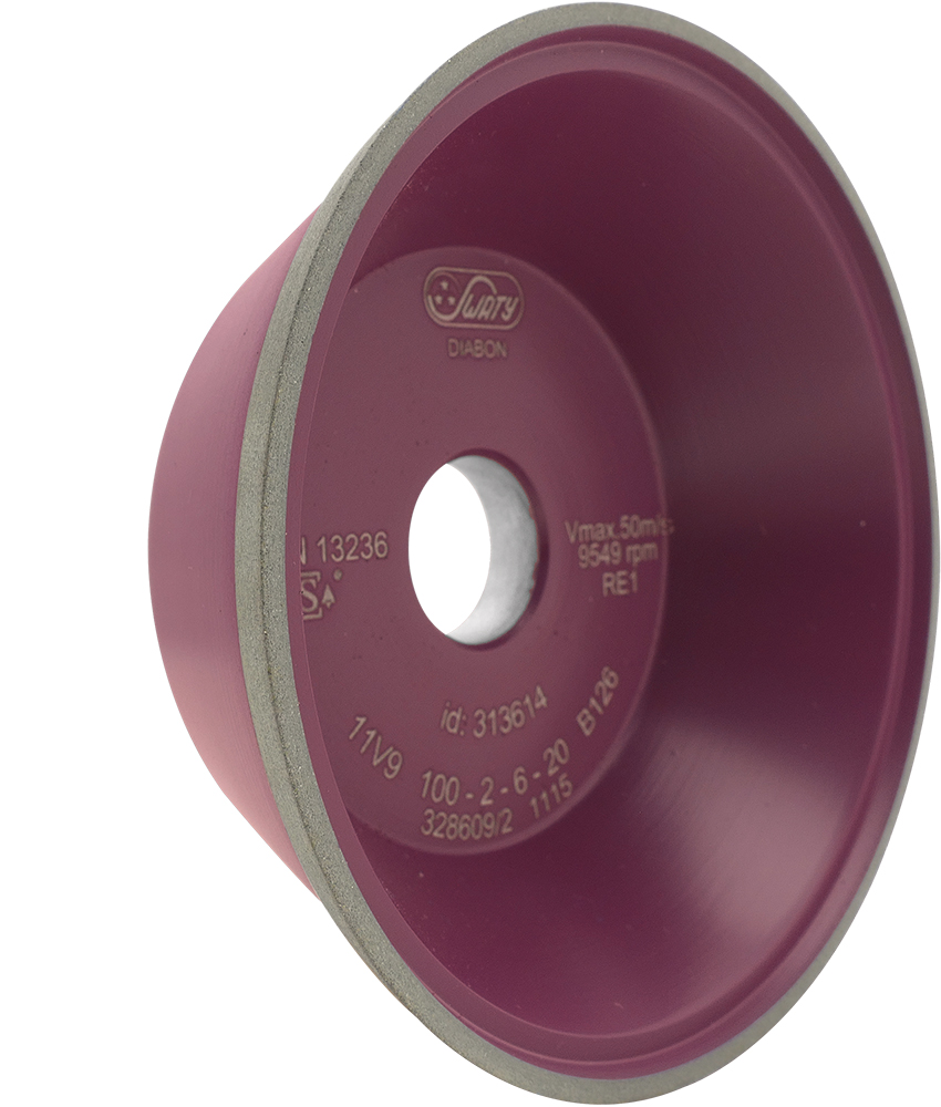 Kúpos fazék alakú szuperabrazív szerszámok 