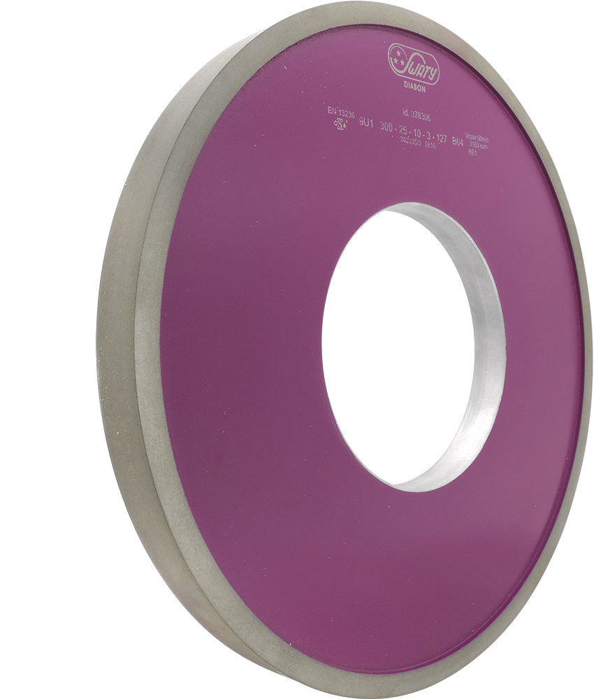 Egyenes palást- és homlokfelületen működő szuperabrazív szerszámok 